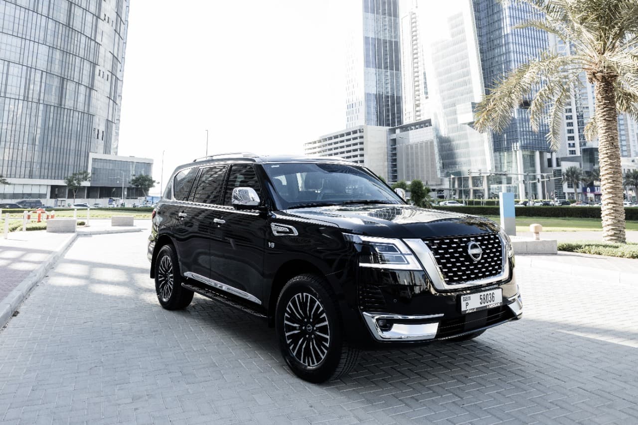 Nissan Patrol at Hotel Exotic Plaza, Douala